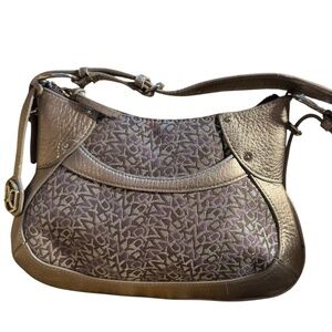 DNKY Y2K SMALL Bronze & Silver BAG